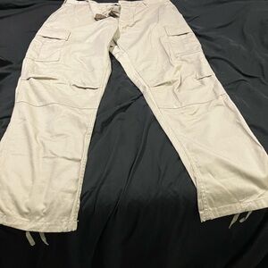 Men's Tan Cargo Pants